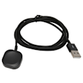 Miniatyrbillede 5 af 8: Urværk Oplader USB Magnetisk Opladning 2.5W Hurtig Opladning Ur Opladningskabel til IOS Watch Series 8 7 6 5 4 3 2 1 SE Sort Kvadrat