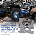 Pikkukuva 2 / 8: CNC alumiiniseos Moottorin kiinnitysteline Osa Tarvikkeet 1:8 RC Cross Country -autoihin