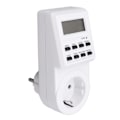 Miniatyrbillede 2 af 8: Indendørs Mini Stikkontakt Timer Digital Nedtællingstimer Stikkontakt Indendørs Tidsindstillet Strømafbryder med Nedtælling Strømafbrydelse Beskyttelse EU Stik 230V 16A 3680W.μ