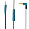 Miniatyrbillede 1 af 4: Udskiftningslydkabel med mikrofon til Bose Quietcomfort 25 qc25 hovedtelefoner blå