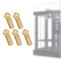 Miniatyrbillede 6 af 8: 5 stk. messing 1,75 mm/1,2 mm højtemperaturbestandig CNC-bearbejdet ekstruderdysse