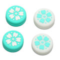 Miniatyrbild 7 av 8: 4 st Thumb Grip Caps för Switch Mjuk Silikon Förhindrar Glidning Ersättnings-Joystick Caps Thumb Stick Caps för Switch Lite Blå