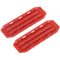 Miniatyrbillede 4 af 8: 2 stk RC-sandbroer i plast til Axial SCX24 1/24 RC Crawlers Opgraderingsdele Rød