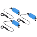 Miniatyrbilde 6 av 8: Bærbar blå fiskealarmhengere - 3 stk. Bite Indicator Alerter