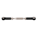 Miniatyrbilde 4 av 8: Justerbar RC servolänk dragstang metall styrestang for JLB 1/10 RC lastebiler Svart