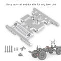Miniatyrbild 7 av 8: Aluminiumlegering tillbehörsdel Hållare för växellåda för SCX10 / SCX10 II / TFL RC Crawler Car