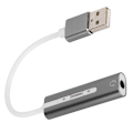 Miniatyrbillede 8 af 8: USB Lydkort Aluminium Legering Ekstern Computer Lydkort til Alle Computersystemer 7.1 Stereo