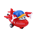 Miniatyrbillede 4 af 8: Miniplane Legetøj Animation Action Figur Transformerende Robot Flyvemaskine Børnelegetøj (#1)