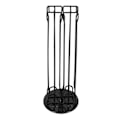 Miniatyrbillede 4 af 8: Kaffe Kapselholder 360° Drehbar Metall Kaffe Kapseln Halter Rack Einfaches Design Hält 40 Kaffeepads für Kaffeekapsel Lagerung