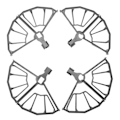 Miniatyrbillede 3 af 8: 4 stk Propellerbeskyttelse Semi-lukket Professionel RC Propellerbeskytter til Mavic 2 Pro Grå