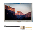 Miniatyrbillede 1 af 8: Touch Screen 5 Tommer HDMI LCD HD Skærm til Raspberry PI3 PI2/B Monitor