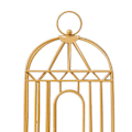 Miniatyrbillede 2 af 5: Metal Røgelse Afvisende Holder Ophængbar Moderne Jern Safe Sandalwood Holder Rack til Hjem Soveværelse Stue Gylden