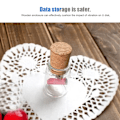 Miniatyrbillede 8 af 8: Ønskeflasker Flydende USB2.0 Flash Drive Træ Flash Memory Stick U Disk (32G)