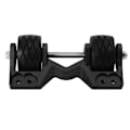 Miniatyrbilde 3 av 8: RC-bil Hodet Opp Hjul Justerbar Stabil Aluminium Legering Wheelie Bar for Traxxas MAXX 1/10 RC-bil Svart