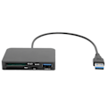 Pikkukuva 6 / 8: Muistikorttisovitin MultiFunction Reader USB -tietokonelisävaruste Windows OS X LINUX -käyttöjärjestelmään