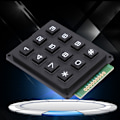 Miniatyrbilde 4 av 8: Tastaturmoduler med 12 taster 3x4 Trykknapper Eksternt tastatur for MCU