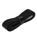 Miniatyrbillede 3 af 8: Tennisracketgreb i Læder - Badmintonracket Overgrip Tape - Udskiftning til Udendørs Legepladser, Fitnesscenter - Sort