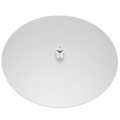 Miniatyrbild 2 av 8: Recorder Tray Base Aluminiumlegering Silver Professionell Rullbandspelare Tray Base för 10 Tum 1/4 Tejp