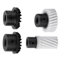 Miniatyrbilde 7 av 8: 4 Stk Symaskin Gears Husholdning multifunksjonelle Hook Drive Gears Sett Tilbehør