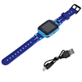 Miniatyrbild 1 av 8: Smartwatch Multifunktionell Digital Armbandsur för Barn IOS/AndroidQ12 Blå