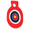 Pikkukuva 4 / 8: Recurve-jousivarren kärjen suoja, jousiammunnan suoja, kumipala kengille, pitkälle jouselle, metsästykseen, ampumiseen, punainen