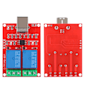 Miniatyrbild 7 av 8: 2-Kanals 5V Dator USB Smart Switch Controller PC Relä Drivmodul Expansionskort