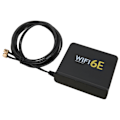 Miniatyrbilde 7 av 8: WiFi6E Trådløst Nettverkskort Antenne Omnidireksjonell 4dBi Høy Forstening 2.4GHz 5.8GHz WiFi Nettverkskort Antenne med SMA Port Svart
