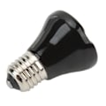 Miniatyrbillede 8 af 8: Keramisk krybdyr varmelampe pære mini infrarød varme keramisk amfibie varmelampe til firben krybdyr 220V‑240V 50W sort