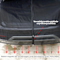 Miniatyrbild 6 av 8: Trunk Cargo Shade Cover Magnetisk bil Trunk Anti Mosquito Sunshade Screen Anti Flying Net Trunk Shade