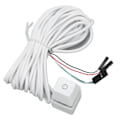 Miniatyrbild 2 av 8: PC-strömbrytare Vit Mekanisk Tangent Blå Switch Bakgrundsbelyst Plug and Play PC-strömknapp för Dator Kontor Spel Grön Ljus 13,1 fot Kabel