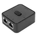 Pikkukuva 3 / 8: 2 Port Gigabit-verkkokytkin 10 100 1000Mbps 2 sisään 1 ulos 1 sisään 2 ulos PoE-jatkokytkin RJ45-jakaja valitsin kytkin Cat 6:lle