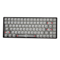 Miniatyrbild 2 av 8: Mekaniskt tangentbordskit Vit 84 Tangenter 2.4G BT Trådbunden 75% Layout Hot Swap Anpassat Gaming Tangentbord för DIY Ersättning