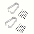 Miniatyrbilde 1 av 8: 2 Sett Universelle Erstatningstupper Nibber For Samsung Galaxy Note 3/4/5 S Penn (svart)