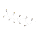 Miniatyrbillede 7 af 8: E27 Pære Lyskæde Gylden Stjerne 100LEDs Kobbertråd USB Eller Batteridrevet Bryllup Hjemmefest Ferie Dekoration Lys