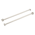 Miniatyrbilde 1 av 8: 2 stk RC Foran Bak Drivaksel Stål 150mm Full Lengde CVD Dogbone Tilbehør for ARRMA 1/7 1/8 RC Bil Sølv