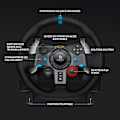 Miniatyrbillede 6 af 6: G29 racerhjul og pedaler - Logitech G - Kompatibel PS5, PS4 og pc
