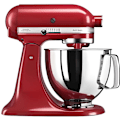 Miniatyrbillede 1 af 3: Kitchenaid ARTISAN RED EMPIRE konditorrobot 4,8L - 5KSM125EER Empire rött