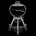 Miniatyrbild 5 av 5: WEBER Master Touch GBS E 57 Svart kolgrill - 57cm