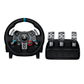 Pikkukuva 1 / 6: G29-kilpapyörä ja polkimet - Logitech G - Yhteensopiva PS5, PS4 ja PC