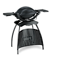 Miniatyrbillede 1 af 4: Weber Q 1400, 2200 W, Grill, Elektrisk, Kedel, Grill, Sort, Grå