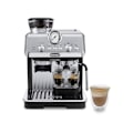 Miniatyrbillede 2 af 4: De'Longhi EC9155.MB, Espressomaskine, 2,5 L, Kaffe i bønner, Integreret kværn, 1400 W, Sort, Rustfrit stål