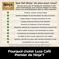 Miniatyrbillede 5 af 6: Kaffemaskine - NINJA - ES601EU Luxe Premier - 1650 W - 2 liter - Rustfrit stål Svart och rostfritt stål