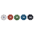 Miniatyrbild 4 av 4: Pokerset Texas hold'em