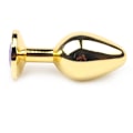 Miniatyrbild 2 av 5: Buttplug Metall 3 cm Guld
