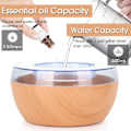 Miniatyrbild 6 av 7: Luftfuktare Air Diffuser Humidifier Aroma 300 ml Vit