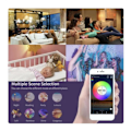 Miniatyrbild 3 av 7: Smart LED-lampa E27 Dimbar 7W RBG Wi-Fi