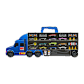 Pikkukuva 1 / 5: Hauler-rata-autonheitto kuljetusauto lelu 3 4 5 6 -vuotiaille lapsille pojille blue