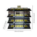 Miniatyrbild 2 av 3: 1:64 Diecast Bil Display Case Showcase med Ljus för Födelsedagspresent Leksaksbilar American
