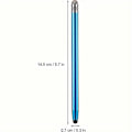 Miniatyrbild 5 av 5: Kenkor Stylus Penna För Rolig Ihålig Stylus För Pekskärm För IPad Pro/Mini/Air/iPhone/Galaxy Note/Android Och Alla Enheter, Stylus För Skrivning, Ritning Blue 1pc