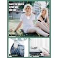 Miniatyrbild 2 av 5: Halsfläkt, 2-i-1 USB bärbar fläkt 3 hastigheter uppladdningsbar handsfree midjeklämma Halsbandsfläkt